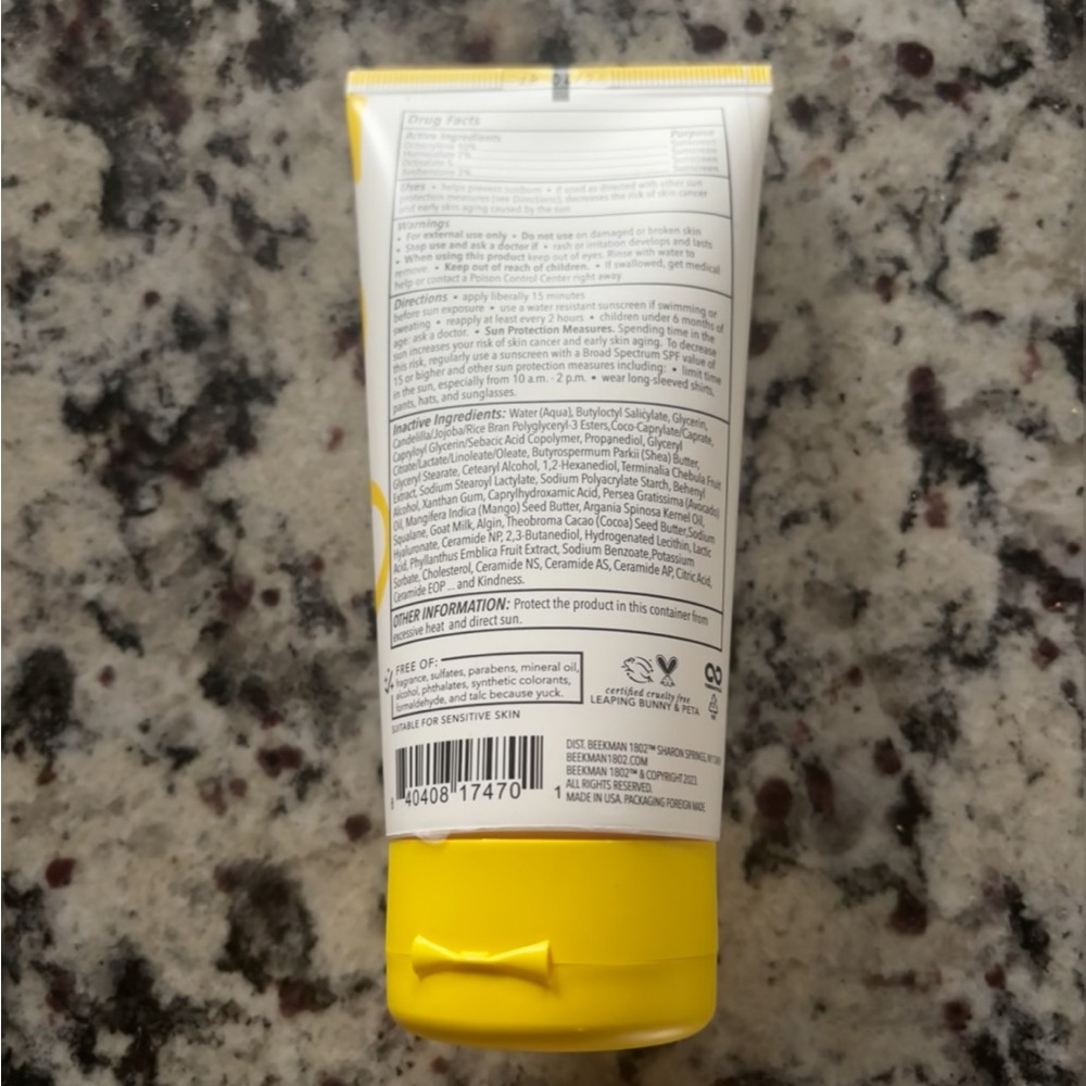 Beekman 1802 Hello Sunshine SPF 50 Sunscreen - - Picture 3 of 4